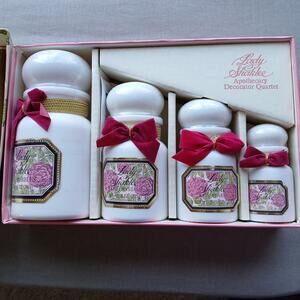 Vintage Lady Shaklee Apothecary Decorator Quartet Gift Set NOS unopened